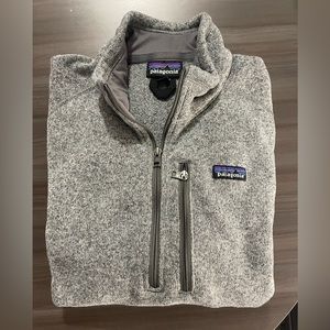 Patagonia better sweater grey large men’s